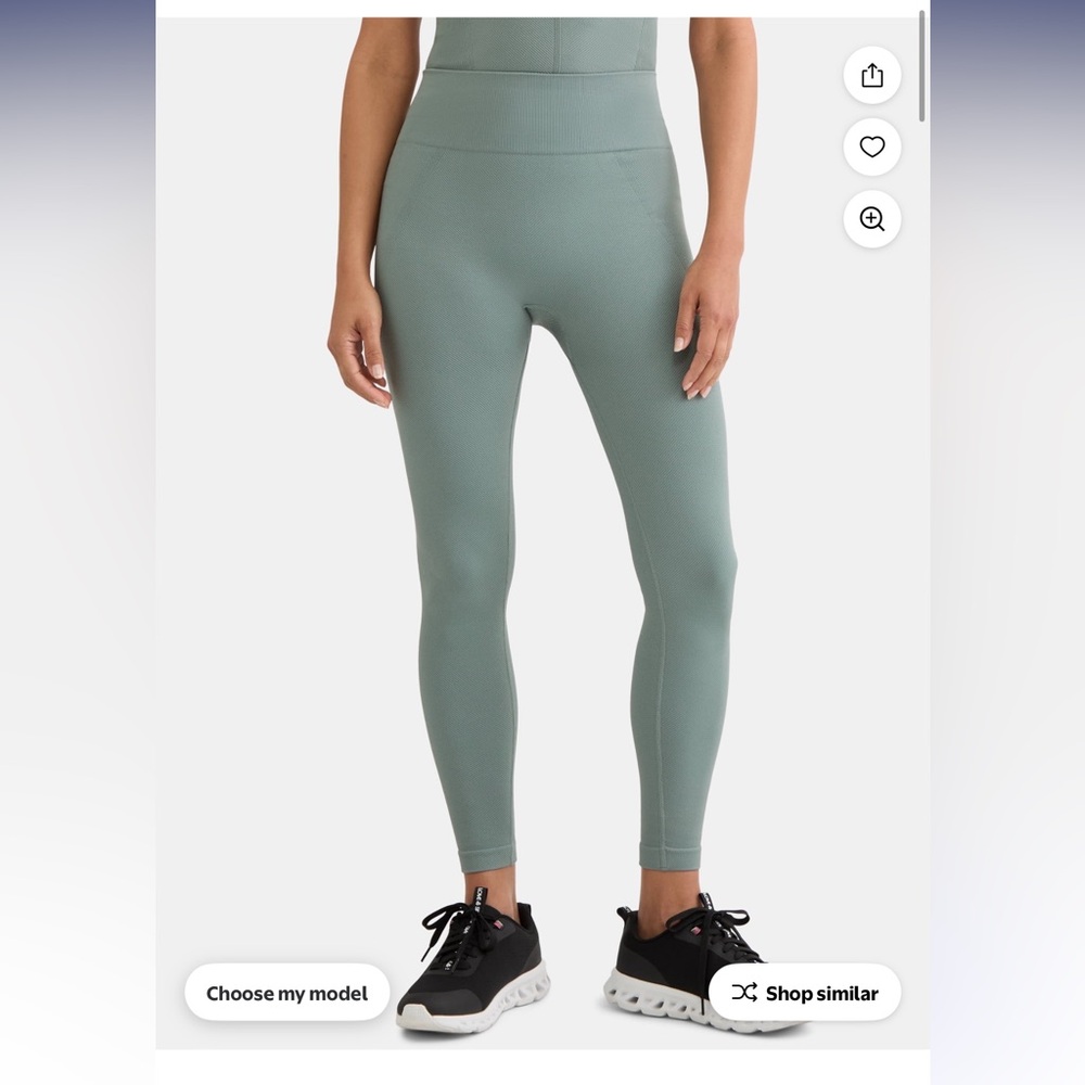 Women's Sage Green AVIA Leggings